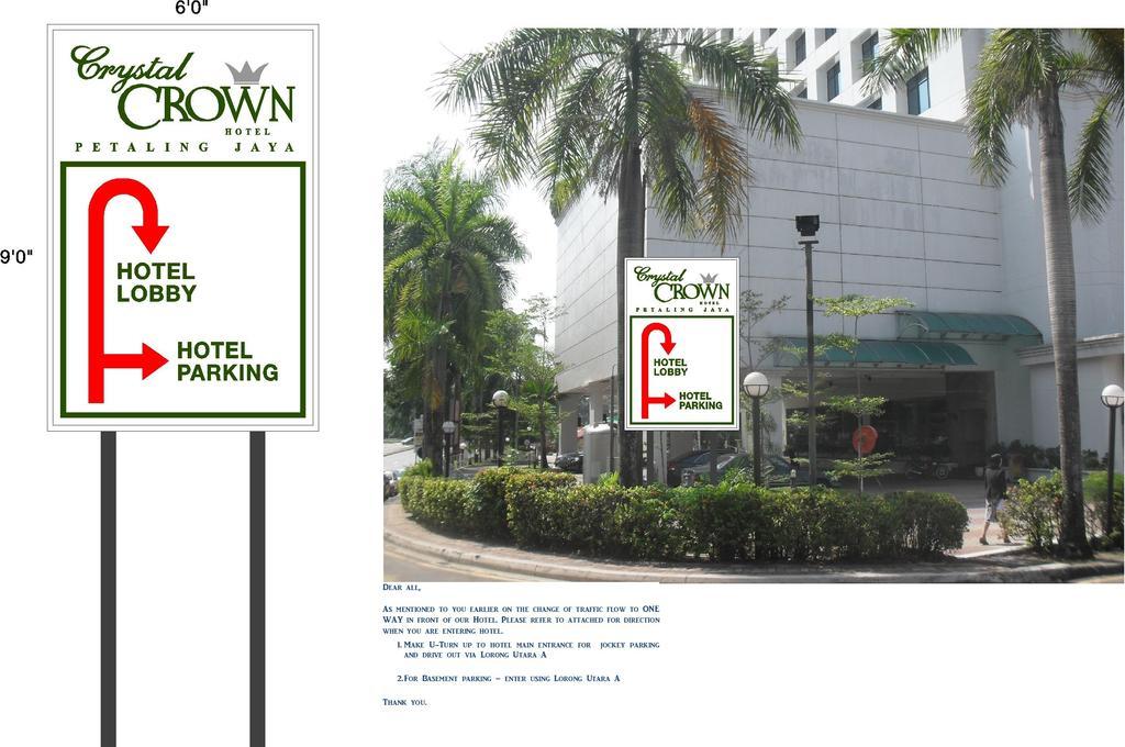 Crystal Crown Hotel Petaling Jaya Buitenkant foto